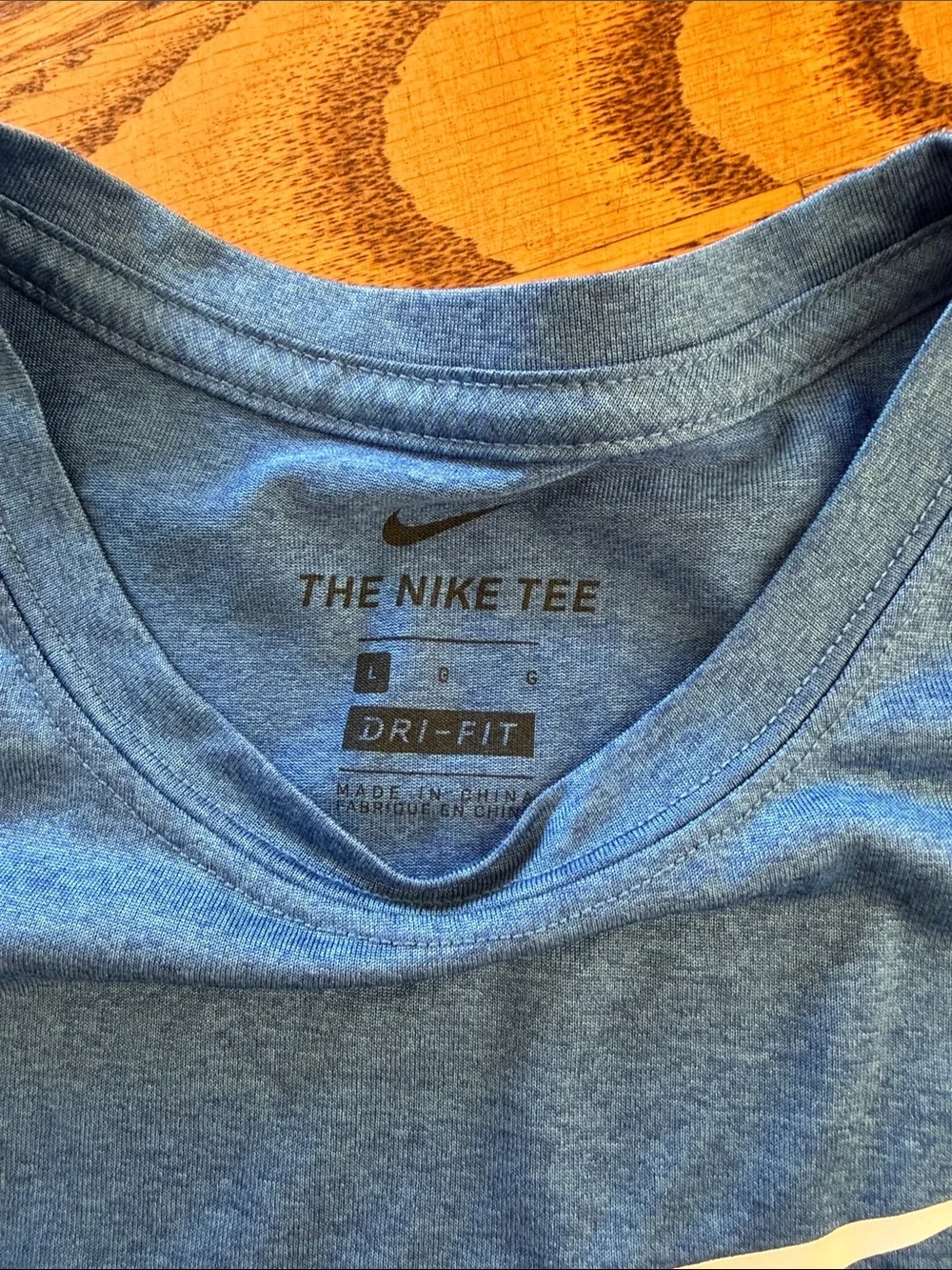 Nike Blue Short-Sleeve Tee & Light Gray Tank Top Set